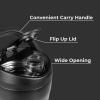 imageHydroJug 24 oz New Stainless Steel Shaker  Insulated Leakproof BPAFree with Silent Mixing Grate  No Clumps No Noise  Premium Shaker for Fitness Sports ampamp Everyday Use Light BlueBlack
