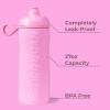 imageHydroJug Squeeze  27oz Water Bottles Sports Water Bottle with Push Cap Quick ampamp Easy Hydration Gym Water Bottles Easy Squeeze Bottle Bubblegum