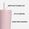 imageHydroJug Stainless Steel Shaker Cup 24oz  Perfect For Protein Shakes PreWorkout Drinks Iced Coffee  Easy Blending Vacuum Insulated Cup Holder Compatible BPA Free  Keeps Temp For Hours
