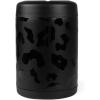 imageHydroJug Standard Can Cooler  2in1 Insulated Can Cooler Cup  Stainless Steel Can Holder with NonSlip Rubber Base  ScrewTop Lid  Dishwasher Safe  12oz CamoBlack Leopard