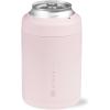 imageHydroJug Standard Can Cooler  2in1 Insulated Can Cooler Cup  Stainless Steel Can Holder with NonSlip Rubber Base  ScrewTop Lid  Dishwasher Safe  12oz CamoPink Sand