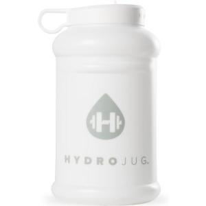 imageHydroJug Half Gallon Water Bottle 73oz  Refillable Reusable Jug With Carry Handle  Leakproof Guarantee  Great For OnTheGo Hydration  Dishwasher Safe BPA Free Black Pro Jug V2White