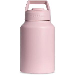 imageHydroJug Sport  Stainless Steel Tumbler with Straw Vacuum Insulated 64oz Leakproof Water Bottle Ergonomic Design Reusable Dishwasher Safe Rubber Base Durable for Gym or Outdoors Pink SandPink Sand
