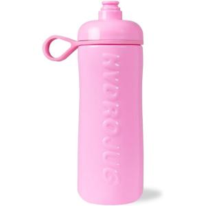imageHydroJug Squeeze  27oz Water Bottles Sports Water Bottle with Push Cap Quick ampamp Easy Hydration Gym Water Bottles Easy Squeeze Bottle Bubblegum