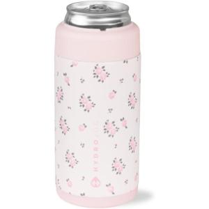 imageHydroJug Standard Can Cooler  2in1 Insulated Can Cooler Cup  Stainless Steel Can Holder with NonSlip Rubber Base  ScrewTop Lid  Dishwasher Safe  12oz CamoWildrose