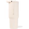 imageHydroJug Sport  Stainless Steel Tumbler with Straw Vacuum Insulated 20oz Leakproof Water Bottle Ergonomic Design Reusable Dishwasher Safe Rubber Base Durable for Gym or Outdoors BlackCream