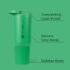 imageHydroJug Sport  Stainless Steel Tumbler with Straw Vacuum Insulated 20oz Leakproof Water Bottle Ergonomic Design Reusable Dishwasher Safe Rubber Base Durable for Gym or Outdoors BlackClover