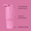 imageHydroJug Sport  Stainless Steel Tumbler with Straw Vacuum Insulated 20oz Leakproof Water Bottle Ergonomic Design Reusable Dishwasher Safe Rubber Base Durable for Gym or Outdoors BlackTaffy