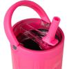 imageHydroJug Sport  Stainless Steel Tumbler with Straw Vacuum Insulated 20oz Leakproof Water Bottle Ergonomic Design Reusable Dishwasher Safe Rubber Base Durable for Gym or Outdoors BlackFlare