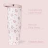 imageHydroJug Sport  Stainless Steel Tumbler with Straw Vacuum Insulated 20oz Leakproof Water Bottle Ergonomic Design Reusable Dishwasher Safe Rubber Base Durable for Gym or Outdoors BlackWildrose
