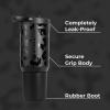 imageHydroJug Sport  Stainless Steel Tumbler with Straw Vacuum Insulated 20oz Leakproof Water Bottle Ergonomic Design Reusable Dishwasher Safe Rubber Base Durable for Gym or Outdoors BlackBlack Leopard