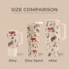 imageHydroJug Sport  Stainless Steel Tumbler with Straw Vacuum Insulated 20oz Leakproof Water Bottle Ergonomic Design Reusable Dishwasher Safe Rubber Base Durable for Gym or Outdoors BlackRodeo