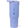 imageHydroJug Sport  Stainless Steel Tumbler with Straw Vacuum Insulated 20oz Leakproof Water Bottle Ergonomic Design Reusable Dishwasher Safe Rubber Base Durable for Gym or Outdoors BlackPeri