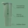 imageHydroJug Sport  Stainless Steel Tumbler with Straw Vacuum Insulated 32oz Leakproof Water Bottle Ergonomic Design Reusable Dishwasher Safe Rubber Base Durable for Gym or Outdoors BlackSage