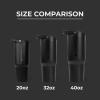 imageHydroJug Sport  Stainless Steel Tumbler with Straw Vacuum Insulated 32oz Leakproof Water Bottle Ergonomic Design Reusable Dishwasher Safe Rubber Base Durable for Gym or Outdoors BlackBlack