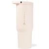 imageHydroJug Sport  Stainless Steel Tumbler with Straw Vacuum Insulated 32oz Leakproof Water Bottle Ergonomic Design Reusable Dishwasher Safe Rubber Base Durable for Gym or Outdoors BlackCream