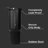 imageHydroJug Sport  Stainless Steel Tumbler with Straw Vacuum Insulated 32oz Leakproof Water Bottle Ergonomic Design Reusable Dishwasher Safe Rubber Base Durable for Gym or Outdoors BlackBlack