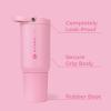 imageHydroJug Sport  Stainless Steel Tumbler with Straw Vacuum Insulated 32oz Leakproof Water Bottle Ergonomic Design Reusable Dishwasher Safe Rubber Base Durable for Gym or Outdoors BlackBlush