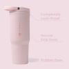 imageHydroJug Sport  Stainless Steel Tumbler with Straw Vacuum Insulated 32oz Leakproof Water Bottle Ergonomic Design Reusable Dishwasher Safe Rubber Base Durable for Gym or Outdoors BlackPink Sand