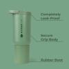 imageHydroJug Sport  Stainless Steel Tumbler with Straw Vacuum Insulated 32oz Leakproof Water Bottle Ergonomic Design Reusable Dishwasher Safe Rubber Base Durable for Gym or Outdoors BlackSage