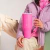 imageHydroJug Traveler  32 oz Water Bottle with Handle ampamp Flip Straw  Fits in Cup Holder Leak Resistant TumblerReusable Insulated Stainless Steel ampamp Rubber Base  Gifts for Women ampamp Men RiptideCamo