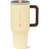 imageHydroJug Traveler  32 oz Water Bottle with Handle ampamp Flip Straw  Fits in Cup Holder Leak Resistant TumblerReusable Insulated Stainless Steel ampamp Rubber Base  Gifts for Women ampamp Men RiptideBelle