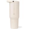 imageHydroJug Sport  Stainless Steel Tumbler with Straw Vacuum Insulated 20oz Leakproof Water Bottle Ergonomic Design Reusable Dishwasher Safe Rubber Base Durable for Gym or Outdoors BlackCream