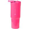 imageHydroJug Sport  Stainless Steel Tumbler with Straw Vacuum Insulated 20oz Leakproof Water Bottle Ergonomic Design Reusable Dishwasher Safe Rubber Base Durable for Gym or Outdoors BlackFlare