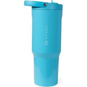 imageHydroJug Sport  Stainless Steel Tumbler with Straw Vacuum Insulated 20oz Leakproof Water Bottle Ergonomic Design Reusable Dishwasher Safe Rubber Base Durable for Gym or Outdoors BlackWave