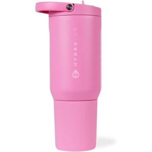 imageHydroJug Sport  Stainless Steel Tumbler with Straw Vacuum Insulated 20oz Leakproof Water Bottle Ergonomic Design Reusable Dishwasher Safe Rubber Base Durable for Gym or Outdoors BlackTaffy