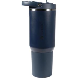 imageHydroJug Sport  Stainless Steel Tumbler with Straw Vacuum Insulated 32oz Leakproof Water Bottle Ergonomic Design Reusable Dishwasher Safe Rubber Base Durable for Gym or Outdoors BlackMidnight