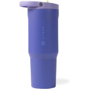 imageHydroJug Sport  Stainless Steel Tumbler with Straw Vacuum Insulated 32oz Leakproof Water Bottle Ergonomic Design Reusable Dishwasher Safe Rubber Base Durable for Gym or Outdoors BlackLime Rickey