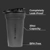 imageHydrojug 20 oz Noiseless Shaker Bottle  100 Leakproof Shaker Cup for Protein Mixes PreWorkout ampamp Supplement Shakes  Durable Easy Clean Design HoneydewBlack