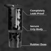 imageHydroJug Sport  Stainless Steel Tumbler with Straw Vacuum Insulated 32oz Leakproof Water Bottle Ergonomic Design Reusable Dishwasher Safe Rubber Base Durable for Gym or Outdoors Alumni RedBlack Leopard