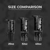 imageHydroJug Sport  Stainless Steel Tumbler with Straw Vacuum Insulated 32oz Leakproof Water Bottle Ergonomic Design Reusable Dishwasher Safe Rubber Base Durable for Gym or Outdoors Alumni RedBlack Leopard