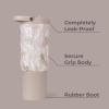 imageHydroJug Sport  Stainless Steel Tumbler with Straw Vacuum Insulated 32oz Leakproof Water Bottle Ergonomic Design Reusable Dishwasher Safe Rubber Base Durable for Gym or Outdoors Alumni RedCamo