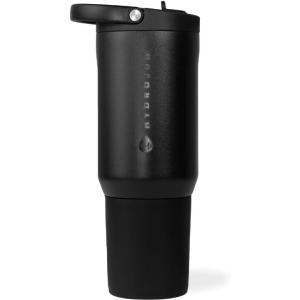 imageHydroJug Sport  Stainless Steel Tumbler with Straw Vacuum Insulated 32oz Leakproof Water Bottle Ergonomic Design Reusable Dishwasher Safe Rubber Base Durable for Gym or Outdoors Alumni RedBlack