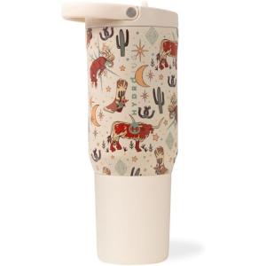 imageHydroJug Sport  Stainless Steel Tumbler with Straw Vacuum Insulated 32oz Leakproof Water Bottle Ergonomic Design Reusable Dishwasher Safe Rubber Base Durable for Gym or Outdoors Alumni RedRodeo