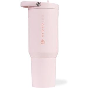 imageHydroJug Sport  Stainless Steel Tumbler with Straw Vacuum Insulated 32oz Leakproof Water Bottle Ergonomic Design Reusable Dishwasher Safe Rubber Base Durable for Gym or Outdoors Alumni RedPink Sand