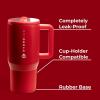 imageHydroJug Kids  20 oz Insulated Kids Water Bottle with Flip Straw ampamp Handle  LeakProof ampamp Durable  Perfect for School Sports Lunch Travel ampamp Camp Alumni RedAlumni Red