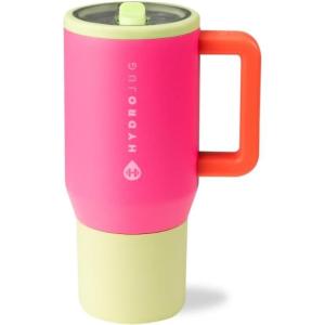 imageHydroJug Kids  20 oz Insulated Kids Water Bottle with Flip Straw ampamp Handle  LeakProof ampamp Durable  Perfect for School Sports Lunch Travel ampamp Camp Alumni RedOrchid