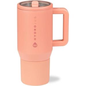 imageHydroJug Kids  20 oz Insulated Kids Water Bottle with Flip Straw ampamp Handle  LeakProof ampamp Durable  Perfect for School Sports Lunch Travel ampamp Camp Alumni RedDahlia