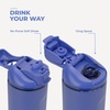 image:imageHydroJug Ease2o 14oz Kids Water Bottle with Straw amp Chug Lid LadybygBerry Pop