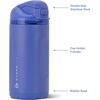 image:imageHydroJug Ease2o 14oz Kids Water Bottle with Straw amp Chug Lid LadybygBerry Pop