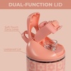 image:imageHydroJug Ease2o 14oz Kids Water Bottle with Straw amp Chug Lid LadybygDaisy Checkers