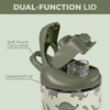 image:imageHydroJug Ease2o 14oz Kids Water Bottle with Straw amp Chug Lid LadybygDinosaur