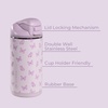image:imageHydroJug Ease2o 14oz Kids Water Bottle with Straw amp Chug Lid LadybygFlutter