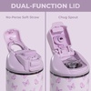 image:imageHydroJug Ease2o 14oz Kids Water Bottle with Straw amp Chug Lid LadybygFlutter
