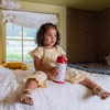 image:imageHydroJug Ease2o 14oz Kids Water Bottle with Straw amp Chug Lid LadybygLadybug