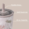 image:imageHydroJug Everyday Tumbler 14 oz CeramicLined Straw Cup FootballCamo